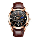 Black Tech Men's Watch Male Student Korean Fashion - Image 6