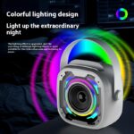Portable Wireless Bluetooth Speaker With Microphone Integrated Karaoke Speaker - Image 9