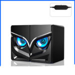 Desktop Computer Sound Bar Speakers with Compact Maneuverable Size Bluetooth Speaker - Image 8