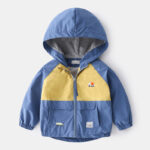 Spring New Korean Cartoon Hooded Kid In Trendy Style - Image 2