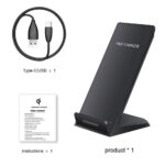 Vertical Wireless Charger Supports QI Charging, Suitable For   Mobile Phones - Image 2