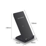 Vertical Wireless Charger Supports QI Charging, Suitable For   Mobile Phones - Image 3