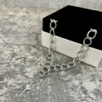 KVK Cross Necklace Female Net Red With The Same Clavicle Chain Creative Design Sense Simple Ins New Trend Retro - Image 3