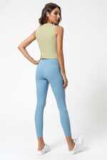 Summer And Autumn New Products Yoga Vest Women Lace-Up Drawstring Fitness Vest Running Sports T-Shirt Without Chest Pad - Image 4