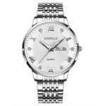 A Drop Shipping Quartz Watch Steel Band Double Calendar Men's Watch Waterproof Wholesale Luminous Explosion Type Domineering Automatic - Image 3