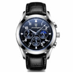 Black Tech Men's Watch Male Student Korean Fashion - Image 9
