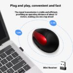 Three Generations Wireless Charging Vertical Mouse Ergonomic Mouse - Image 6