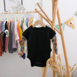 Baby summer wrap fart baby onesie - Image 2