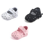 Baby Girl Shoes Cute Polka Dot Princess Kid Anti-slip On Shoes - Image 3