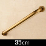 Bathtub Handle With Copper Grab Bars In Bathroom - Image 9