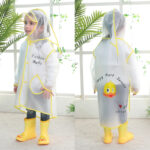 Poncho kid student raincoat - Image 9