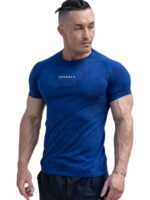 Workout Clothes Camouflage Sports T-shirt Men - Image 6