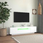 TV cabinet with LED lights 160x   TV cabinet with - Image 4