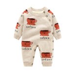 Newborn Baby Clothes Baby Crawling Clothes Thickening Out Baby Harness - Image 6