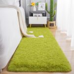 Amazon Nordic Silk Wool Carpet Bedroom Thickened Plush Non-slip Bedside Blanket Living Room Easy To Care Coffee Table Floor Mats - Image 5