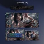 E-sports Games Mouse Pad Computer Keyboard Desk Pad