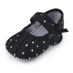 Baby Girl Shoes Cute Polka Dot Princess Kid Anti-slip On Shoes - Image 4