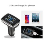 Tire Pressure Monitoring System Sensors Cigarette Lighter USB port Auto Security Alarm Systems Tire Pressure - Image 4
