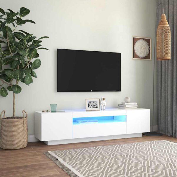 TV cabinet with LED lights 160x   TV cabinet with