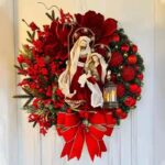 Christmas Holiday Decorations Jesus Door Hanging - Image 7