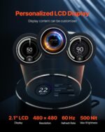 CPU Liquid Cooler AIO CPU Water Cooler With 3 PWN Fans(120 Mm) Intel AMD - Image 2