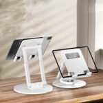 Desktop Aluminum Folding Bracket For Cell Phones - Image 5