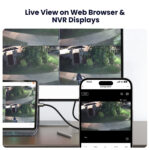 Indoor 3K 5MP Dual Band 2.4G 5G WiFi Security Camera For Home Security - Image 5