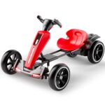 12V Electric Kids Pedal Go Kart, Folder Go Kart, Outdoor Ride On Toy With Adjustable Seat, 4 Non-Slip EVA Wheels For Boys And Girls For Age 3-8 Years Old - Image 3