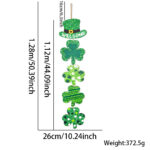 Irish Holiday Decorations Wooden Doorplate - Image 8