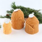 3D Honeycomb Silicone Candle Mold - Image 3