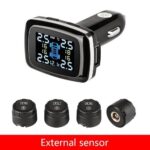 Tire Pressure Monitoring System Sensors Cigarette Lighter USB port Auto Security Alarm Systems Tire Pressure - Image 7