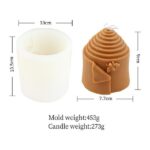 3D Honeycomb Silicone Candle Mold - Image 7