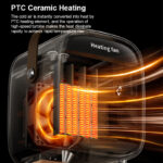 Office Small Electric Heaters Are Plugged In At Home - Image 9