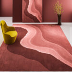 Simple Solid Color Easy To Care Table Carpet Home Sofa Bedroom Floor Mat - Image 2