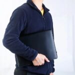 Organizer Case For 9.7in Tablet PC Business Tablet Portfolio With A5 Notepad Paper Pad Card Holder - Image 4