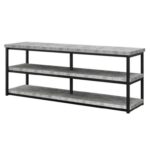 Ashlar TV Stand For TVs Up To, Light Concrete - Image 7