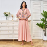 New Female Dress New Embroidery Dress