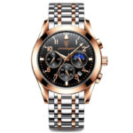 Black Tech Men's Watch Male Student Korean Fashion - Image 4