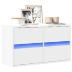 TV wall cabinet with LED lighting 80x   TV wall cabinet with