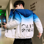 Thin Gradient Coat For Men Fashion Clothes - Image 3
