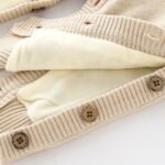 Newborn Baby Clothes Baby Crawling Clothes Thickening Out Baby Harness - Image 4