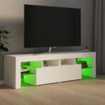 TV cabinet with LED lighting 140x36,   TV cabinet with - Image 2