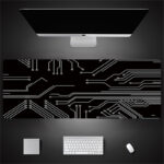 Industrial Style Tech Oversized Seam Keyboard Mouse Desk Pad - Image 10