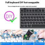 87 Key Wired Game Hot Plug Two Colors Mechanical Keyboard - Image 3
