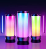 Atmospheric Ambient Light Gaming House Desktop Computer Romantic Room Smart Bluetooth Speaker - Image 7