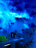 Lightning Cloud Bedroom Decoration Script Kill Wall Bar Gaming Room Background Creative Atmosphere Lighting - Image 3