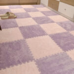 Plush Carpet Bedroom Girly Style Room Bedside Princess Stain-resistant Easy To Care Whole Shop Mosaic Foam Floor Mat - Image 7