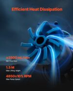 CPU Liquid Cooler AIO CPU Water Cooler With 3 PWN Fans(120 Mm) Intel AMD - Image 4