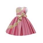 Girls Piano Performance Dress Kid Dress Flower Girl Dress - Image 4