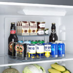 Kitchen Refrigerator Rotating Dining Tray Refrigerated Drinks